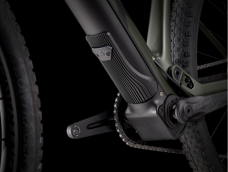 Trek E-Caliber 9.6 eMountain Bike 2022 in Lithium Grey/Black-4